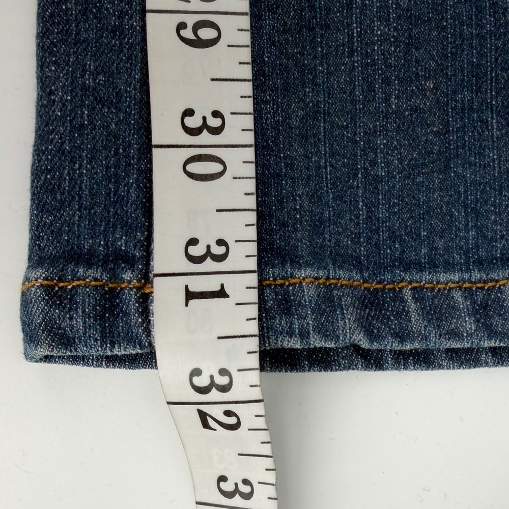 Lauren Jeans Co Ralph Lauren Women Size 10 Blue Dark Wash Bootcut Denim Jeans - Picture 8 of 8